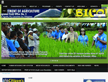 Tablet Screenshot of bicol.da.gov.ph